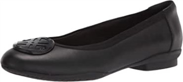 Bailarinas Mujer Sara Wil Low Clarks Cuero Negro