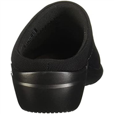 Sashlyn Mujer Zuecos Clarks Cuero Negro