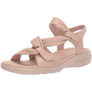 Sandalias Saylie Moon Para Mujer Clarks En Piel Rubor