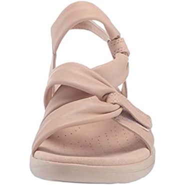 Sandalias Saylie Moon Para Mujer Clarks En Piel Rubor