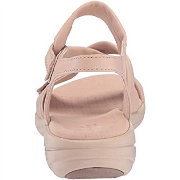 Sandalias Saylie Moon Para Mujer Clarks En Piel Rubor