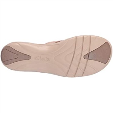 Sandalias Saylie Moon Para Mujer Clarks En Piel Rubor
