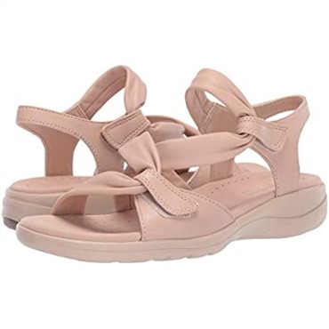 Sandalias Saylie Moon Para Mujer Clarks En Piel Rubor