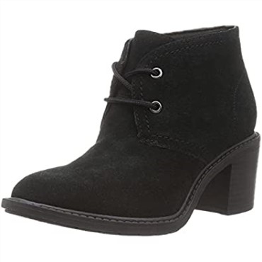 Bota De Moda Scene Laceboot Para Mujer Clarks Negro Sde