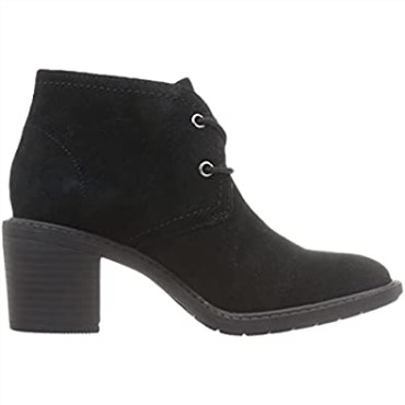 Bota De Moda Scene Laceboot Para Mujer Clarks Negro Sde