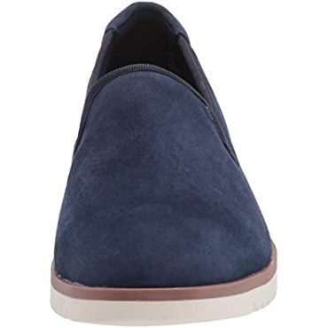 Mocasines Mujer Serena Brynn Flat Navy Suede Clarks