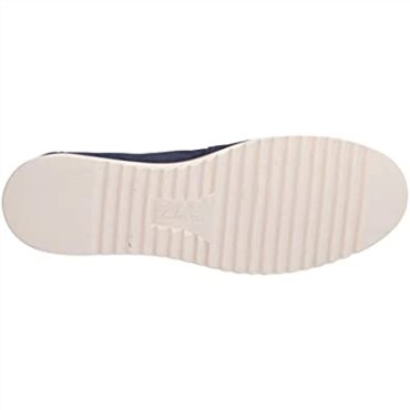 Mocasines Mujer Serena Brynn Flat Navy Suede Clarks