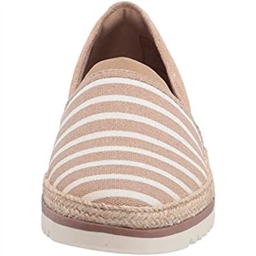 Mocasin Mujer Serena Paige Flat Sand Textil Ante Combi Clarks