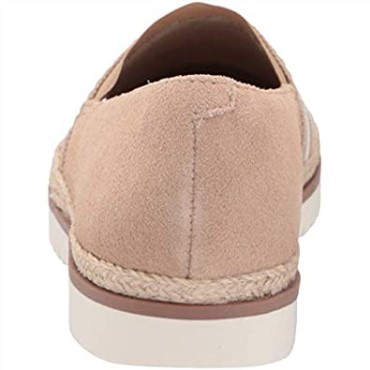 Mocasin Mujer Serena Paige Flat Sand Textil Ante Combi Clarks