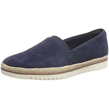 Mocasines Mujer Serena Paige Ante Azul Marino Clarks