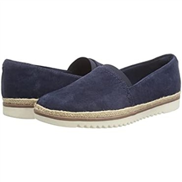 Mocasines Mujer Serena Paige Ante Azul Marino Clarks