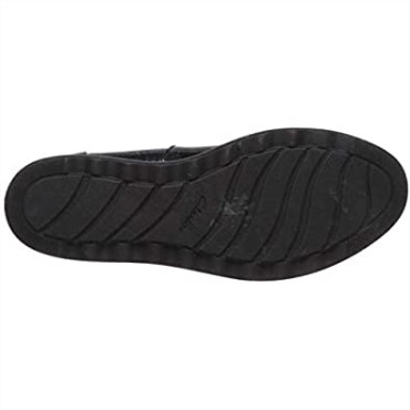 Mocasín Mujer Sharon Dolly Negro Charol Sintético Clarks