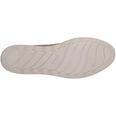 Mocasines Mujer Sharon Dolly Peltre Metalizado Textil Clarks