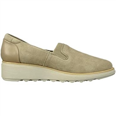 Mocasines De Mujer Sharon Dolly Sand Suede Clarks
