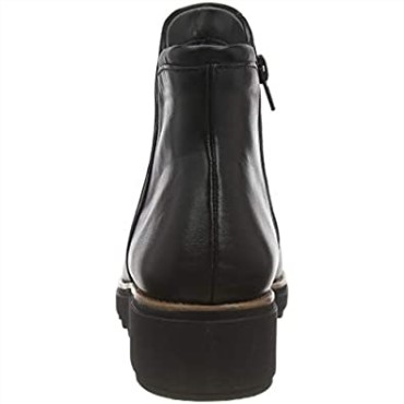 Botin Mujer Sharon Heights Clarks Piel Negra