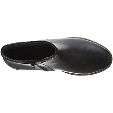 Botin Mujer Sharon Heights Clarks Piel Negra
