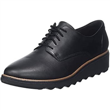 Clarks Mujer Sharon Noel Oxford Negro
