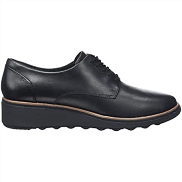 Clarks Mujer Sharon Noel Oxford Negro