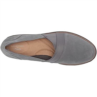 Mocasín Mujer Sharon Pump Clarks Ante Gris Oscuro