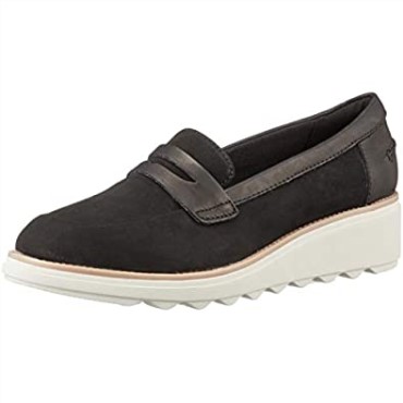 Mocasines Mujer Sharon Ranch Negro Clarks