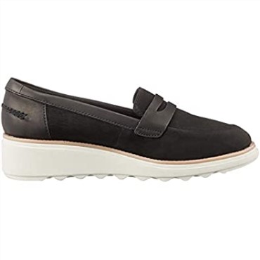 Mocasines Mujer Sharon Ranch Negro Clarks
