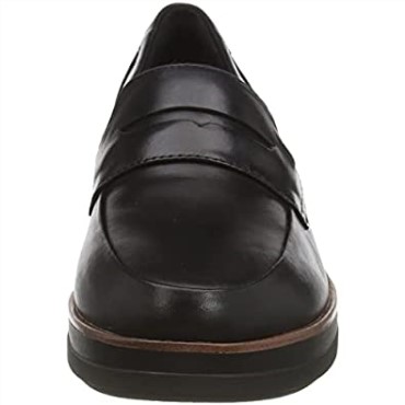 Mule Clarks Mujer Shaylstep Cuero Negro