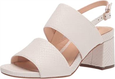 Sandalia Con Tacón Tirante 55 Transparente Para Mujer Clarks