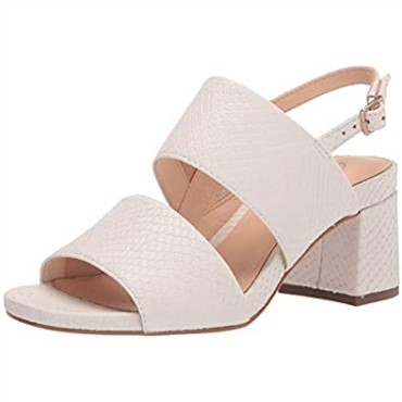 Sandalia De Mujer Con Tacón Tirante 55 Transparente Serpiente Blanca Clarks