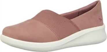 Mocasines Mujer Sillian 20 Moon Clarks Malva Sintetico