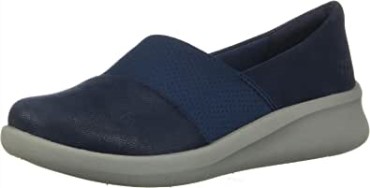 Mocasines Mujer Sillian 20 Moon Flat Azul Clarks