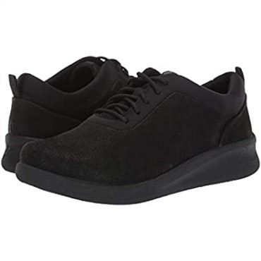 Sillian Zapatillas 20 Pace Mujer Negro Clarks Nobuck Sintético