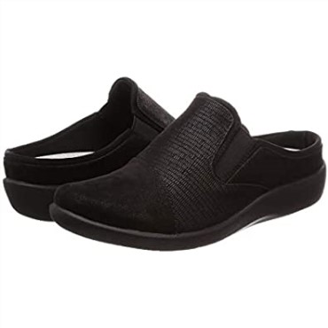Zuecos Sillian Free Mujer Clarks Negro
