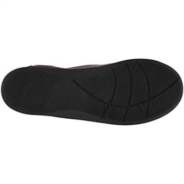 Sillian Jetay Flat Mujer Clarks Violeta Gris Nobuk Sintético