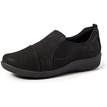 Mocasines Mujer Sillian Paz Slip-on Negro Clarks