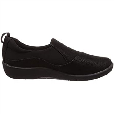 Mocasines Mujer Sillian Paz Slip-on Negro Clarks