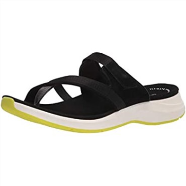 Sandalia Plana Mujer Solan Surf Clarks Piel Serraje Negro