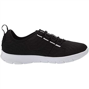Zapatilla Mujer Step Allena Go Clarks Malla Negra
