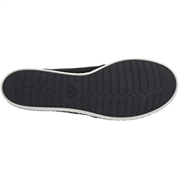 Zapatillas De Mujer Step G Low Lace Lona Negra Clarks