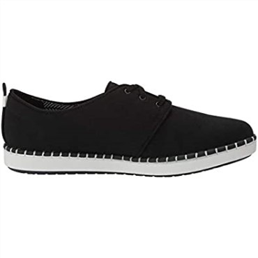 Zapatillas De Mujer Step G Low Lace Lona Negra Clarks