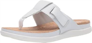 Sandalia Mujer Step June Arrecife Clarks Blanco Sintetico
