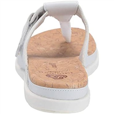 Sandalia Mujer Step June Arrecife Clarks Blanco Sintetico