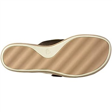 Sandalia Mujer Step June Tide Clarks Oro Rosa Sintético