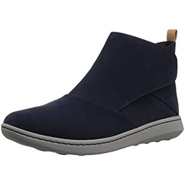 Botines Mujer Step Move Up Clarks Azul Marino Sintético