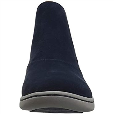 Botines Mujer Step Move Up Clarks Azul Marino Sintético
