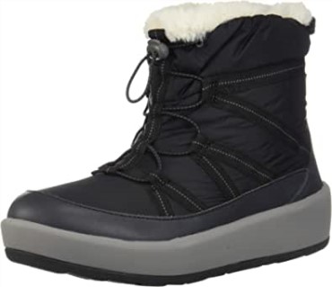 Botín Mujer Step North Frost Textil Negro Clarks