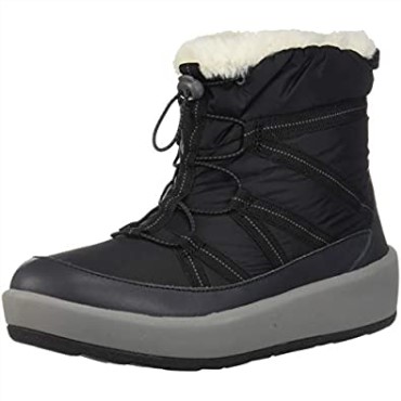 Botín Mujer Step North Frost Textil Negro Clarks