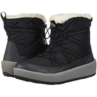 Botín Mujer Step North Frost Textil Negro Clarks