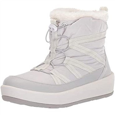 Botín Mujer Step North Frost Clarks Textil Gris Claro