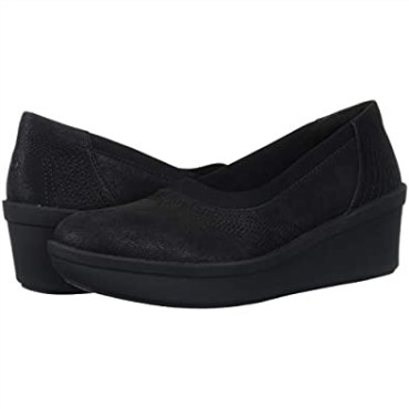 Step Rose Sky Mujer Plataforma Clarks Textil Negro