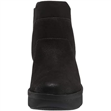 Botas Chelsea Mujer Step Rose Sun Negro Textil Clarks